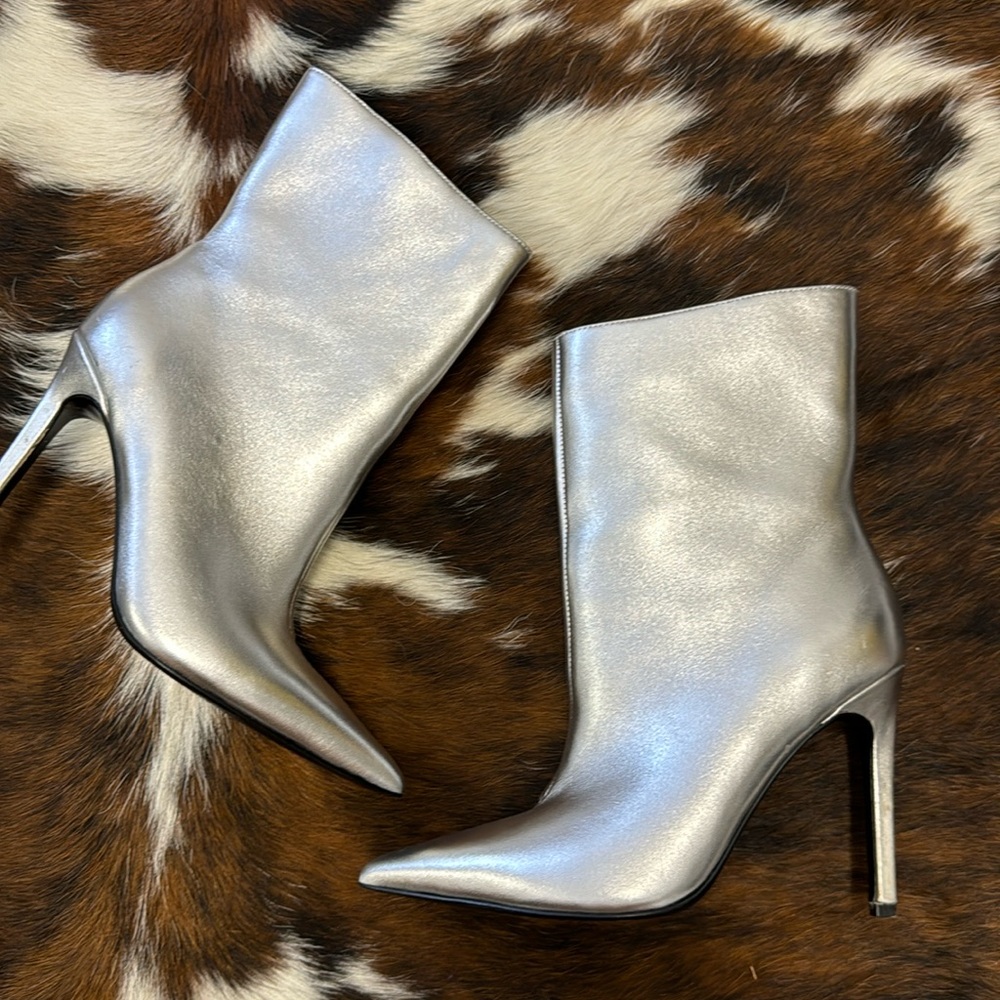 Revolve Raye Nala Boot in silver